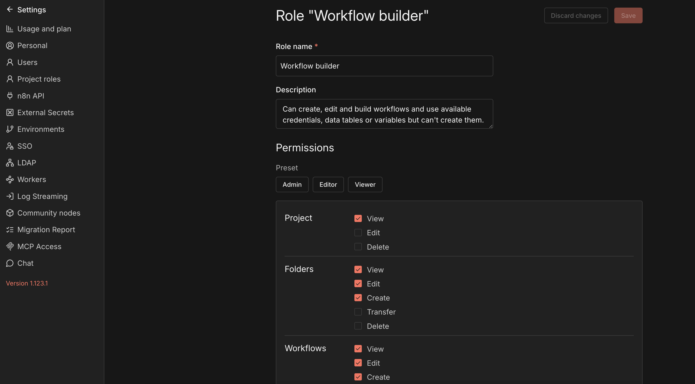 Project roles